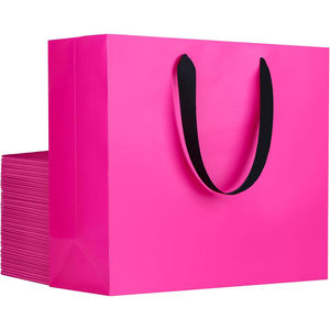 Bolsas de Papel Impresas con Logotipo Personalizado para Tiendas de Calzado, Bolsas de Regalo de Cartón para Pequeñas Empresas - Product Image 1