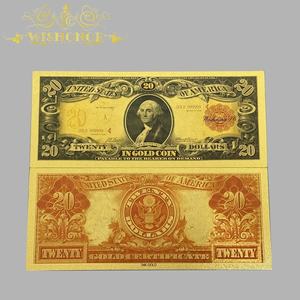 Neue 36 Arten Amerikanische Dollar-Banknoten in 24K Goldplattierung mit Patriotischem Thema und Rechteckiger Form für Sammler - Product Image 2