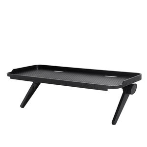 Étagère supérieure réglable pour moniteur, support <span class=keywords><strong>de</strong></span> <span class=keywords><strong>rangement</strong></span> supérieur TV, étagère pour écran d'ordinateur pour téléphone portable, boîtes multimédias, console <span class=keywords><strong>de</strong></span> jeu et routeur - Product Image 1