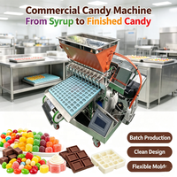 Machine automatique de fabrication de bonbons durs aux vitamines et aux herbes, avec moule remplaçable en acier inoxydable 304