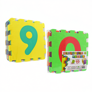 Tapis de jeu avec chiffres, 10 pièces, pour enfants, jouet éducatif d'apprentissage - Product Image 2