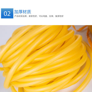 Tubo de Látex para Fitness, Diámetro Interior de 1.5-12 mm, Hecho a Medida, Alta Elasticidad, para Equipos de Moldeado Corporal, Origen Shandong - Product Image 3