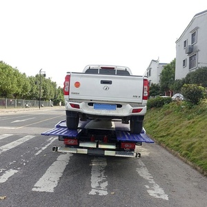 Camion de dépannage à plateau plat Foton 4X2 abordable pour le récupération de véhicules accidentés et les services de sauvetage routier - Product Image 4