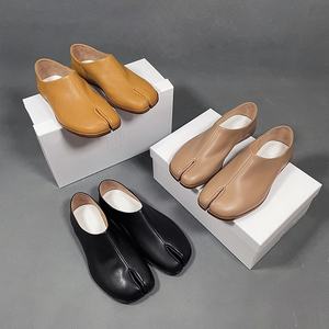 Nouveau Style 2025 cuir véritable Tabi chaussures décontracté respirant plat personnalisé doux confortable concepteur femmes dames chaussures habillées - Product Image 2