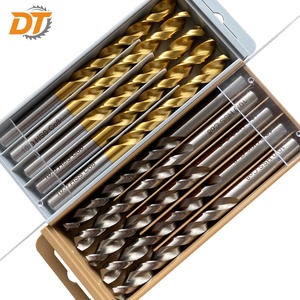 Сверло по металлу DT DIN338 с прямым хвостовиком, промышленное, из быстрорежущей стали HSS с кобальтом, HSS M42, с параболическими канавками - Product Image 1