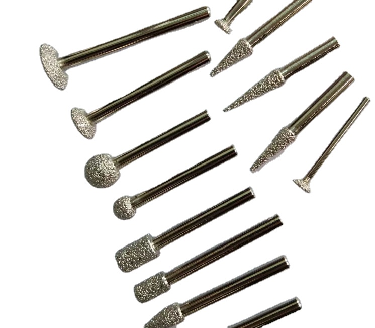 Diany пила, вакуумное паяние, гальваническое покрытие, Алмазные биты, мрамор, гранит, Алмазные биты для резьбы на станке с ЧПУ