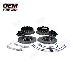 Kit de freinage en céramique carbone BMW MP, étrier monobloc noir à 6 et 1 pistons pour une mise à niveau haute performance - Product Image 2