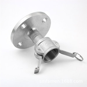 Acoplamiento Rápido de Acero Inoxidable 304, Tipo Hembra con Montaje de Brida, 1 Puerto - Product Image 3