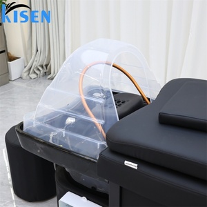 KISEN Lit de lavage de cheveux et de spa pour salon, avec bac de lavage, pour massage thaïlandais, pédicure et massage de la tête, équipement de spa - Product Image 3