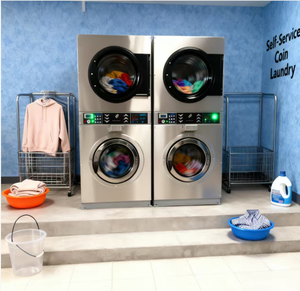 El mejor equipo de lavandería inteligente eléctrico, lavadora de limpieza en seco comercial de limpieza Simple para negocios, precio económico - Product Image 2