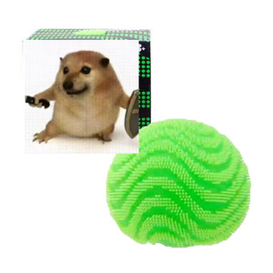 Otra pelota esférica antiestrés de TPR con púas para masaje y relajación, juguete universal unisex. - Product Image 4