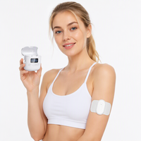 Stimulateur musculaire TENS sans fil rechargeable pour soulager les douleurs au dos, au cou et dans le corps