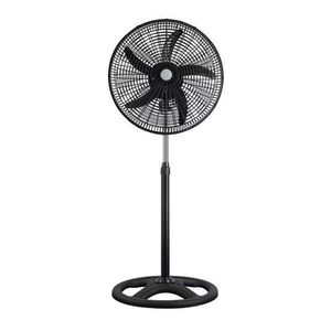 18" 1in1 Electric Pedestal <b>Fan</b> Adjustable Height Energy Efficient Oscillating Portable Quiet 3-Speed - Product Image 2