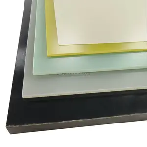 Hoja laminada de epoxi FR4 amarillo G10 Placa de epoxi verde Material de aislamiento Tablero de fibra de vidrio para batería de bricolaje