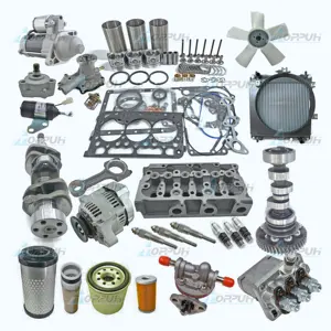 Machinery Engine Parts D722 Rebuild Kit Cylinder Head Crankshaft Starter parts etc Fit Kubota D722 Engine for Sale