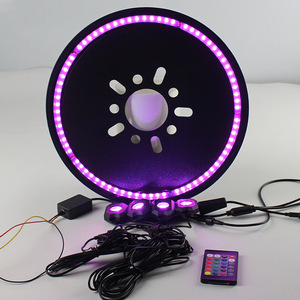 Đèn khung gầm lốp dự phòng Wrangler JK JL TJ + Đèn LED RGB trang trí bánh xe ô tô - Product Image 3