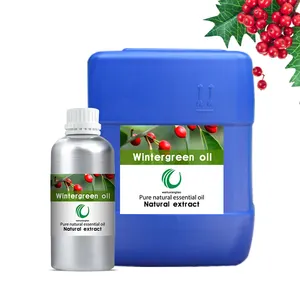 Hot Bán tự nhiên Wintergreen dầu, mùa đông-màu xanh lá cây dầu CAS 90045 bằng hơi nước cất chất lượng tốt nhất giá aksuvital