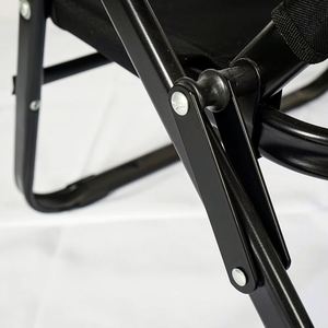 Fauteuil de camping pliant portable à dossier haut réglable en quatre positions pour extérieur, idéal pour la plage - Vente en gros - Product Image 4