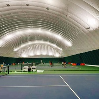 Dôme Gonflable Haut de Gamme pour Stade de Tennis et Football, en PVC, Soutenu par l'Air, Quatre Saisons