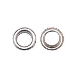 Vente en gros de rivets creux en acier inoxydable, boutons métalliques plaqués et boutons à œillets, accessoires vestimentaires - Product Image 1