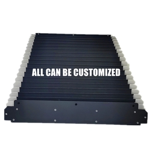 Protection souple en tissu nylon ignifuge Yodel, soufflet télescopique <span class=keywords><strong>accordéon</strong></span>, cache-poussière pour rail de guidage linéaire CNC - Product Image 1