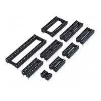 10 piezas de conectores DIP para IC, soquetes DIP6, DIP8, DIP14, DIP16, DIP18, DIP20, DIP28, DIP40, con 6, 8, 14, 16, 18, 20, 24, 28, 32, 40 pines