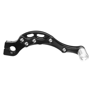 Soporte de Aluminio Negro para Reposapiés de Motocicleta con Rosca Estándar y Medidas Métricas - Product Image 1