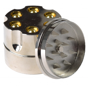 6 <strong>Bullets</strong> Smoking <strong>Grinder</strong> (B80010) 52*44mm /42*45mm - Product Image 3