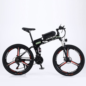 Bicicleta Eléctrica de Montaña Dook de 26 Pulgadas, Plegable, de Aleación de Aluminio, con Doble Suspensión, para Adultos, Todoterreno - Product Image 5
