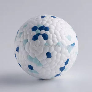 Pelota Masticable Ecológica de Espuma para Limpieza Dental, Indestructible, para Masticadores Agresivos |   Juguete Flotante Ligero y Resistente para Perros con Diseño de Dibujos Animados - Uso Diario - Product Image 2