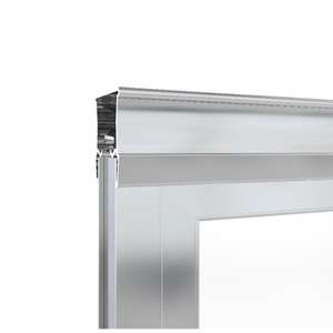 <span class=keywords><strong>Mampara</strong></span> de Ducha Moderna Rectangular <span class=keywords><strong>con</strong></span> Puerta Corredera y Marco, Pantalla de Ducha Bypass <span class=keywords><strong>con</strong></span> Vidrio Recubierto para Baño, Combinación de Bañera y Ducha - Product Image 2