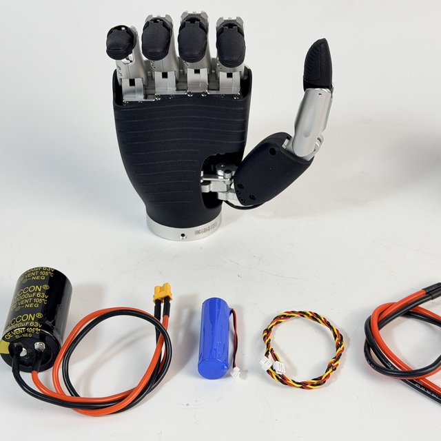 Medical Rehabilitation Robotic Hand Smart Bionic Hand for Teleoperation and VR Control