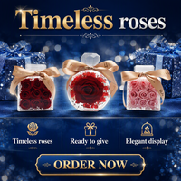 Ornement de Bouteille de Parfum Rose Éternelle, Longue Durée (3-5 Ans), Décoration Élégante pour la Maison, Coffret Cadeau Fête des Mères, Remise de Diplôme