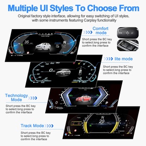 Navihua LCD Dashboard <b>Speedometer</b> Digital Cluster <b>for</b> BMW 3 Series E90 E91 E92 2005-2012 Dashboard Virtual Cockpit Digital - Product Image 4