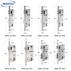 Tediton Châu Âu cửa gỗ cho nhà khách sạn căn hộ tuya Điện Kỹ Thuật Số Thông Minh xi lanh khóa với dấu vân tay - Product Image 2