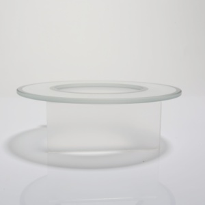 Kính Phục Sinh Hiện Đại Vòng Tempered <span class=keywords><strong>Glass</strong></span> Đĩa Ánh Sáng Bìa Với Cao Truyền Qua Đánh Bóng Kết Thúc Và Lụa Màn Hình In Ấn - Product Image 4