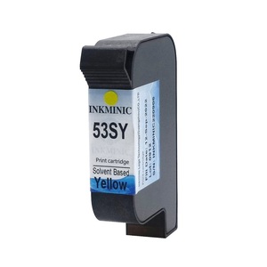 ตลับหมึกสีเหลืองที่มีตัวทำละลายใน53SY สำหรับเครื่องพิมพ์ sojet Elfin I Elfin IVS V2 Elfin II Thermal TIG - Product Image 2