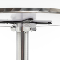 Hochwertige langlebige Silber Aluminium Möbel Tischs tangen High Bar Tische Klappbarer Couch tisch