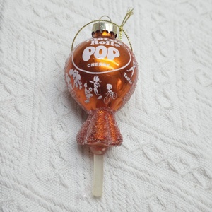 High Quality Handmade Blown Glass Toy <strong>Roll</strong> Suction Nozzle Candy Candy Candy Suitable for Christmas Ornaments - Product Image 3