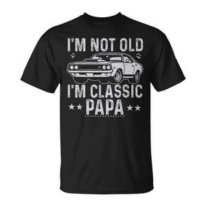 Je ne suis pas vieux, je suis un papa classique, t-shirt vintage pour papa - Product Image 1