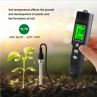 Testeur numérique portable 2 en 1 pour le sol, l'EC et la température, pour la ferme, le jardin et la plantation