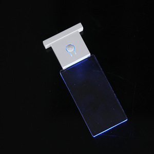 Imán Acrílico para Refrigerador con Luz LED en Forma de Corazón, Funciona con Pilas, Mini Adhesivo Personalizado para Refrigerador con Interruptor Táctil, Recuerdo Decorativo - Product Image 4