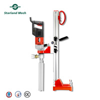 Machine de forage au diamant industrielle DDB26A 2600W avec support, outil de perçage de trous dans le béton pour la construction