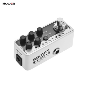 MOOER 005 BROWN SOUND Pedale Preamplificatore per Chitarra a Doppio Canale, Preamplificatore Digitale Moderno Anni '<span class=keywords><strong>80</strong></span>, EQ a 3 Bande, 2 Modalità, True Bypass - Product Image 3