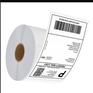 Barcode Printing Stickers Thermal <strong>Label</strong> <strong>Roll</strong> Waterproof Adhesive Sticker 20 X 10 X 2000 <strong>Labels</strong> Per <strong>Roll</strong> - Product Image 2