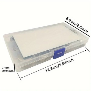 Arandelas Planas Sanya, 360 Piezas, M2, M2.5, M3, M4, M5, M6, M8, M10, Acero Inoxidable, Estándar Nacional - Product Image 2