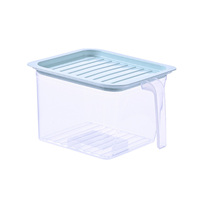 Boîtes de conteneurs alimentaires portables avec poignée, rangement pour réfrigérateur, 1 pièce, nouveau