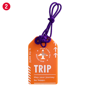 Étiquette de bagage porte-bonheur Omamori en acrylique pour voyage, valise, avion, accessoire de sac, cadeau personnalisé, fabriqué au Japon, OEM ODM - Product Image 4