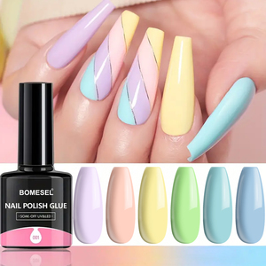 Esmalte de Uñas en Gel <span class=keywords><strong>Color</strong></span> Macaron, No Tóxico, con Acabado de Larga Duración, para Salón Profesional, Suministros para Arte de Uñas - Product Image 2
