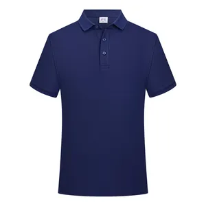 Nieuwe High-End Aanbieding Luxe Pure Kleur Zonder Merk Trend Zwarte Poloshirts